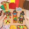 24-Pack Fall Thanksgiving Turkey Craft Kits for Kids & Adults – DIY Foam Turkey Bookmarks, Thanksgiving Party Activities, Classroom Prizes, and Friendsgiving Gifts for Ages 4–12